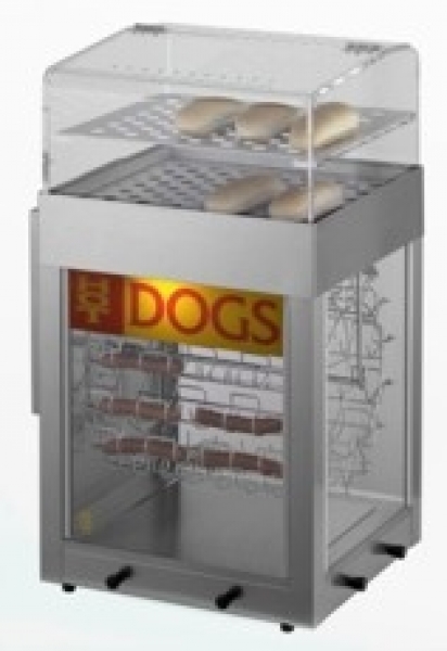 Neumearker Hot Dog Steamer, 230 V/1,7 kW, 520x390x610mm
