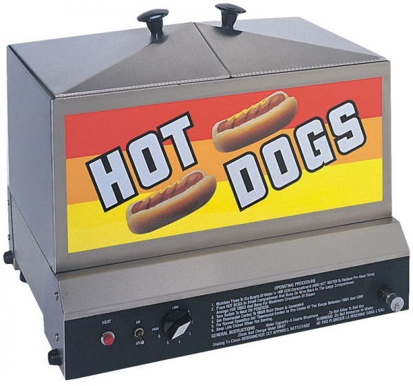 Neumearker Hot Dog Steamer, 230 V/1 kW, 490x394x410mm
