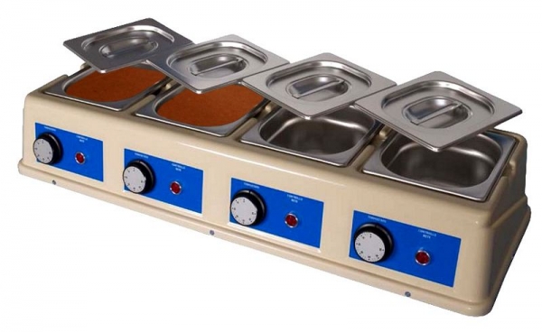 Neumaerker Chocolate Melter, 4x 1,5 liters, 0,16 kW