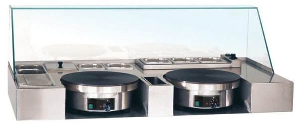 Neumaerker Crêpes Working Top, 0,8kW, 1440x700x500mm