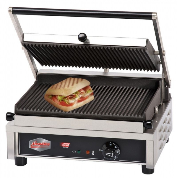 Neumearker Multi Contact Grill II, top/bottom corrugated, 416x37