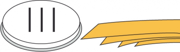 Pasta-Scheibe Ø 57 mm  Pappardelle