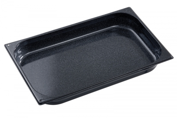 GN container 1/1 GN, 65 mm deep enamelled, 530x325x65mm