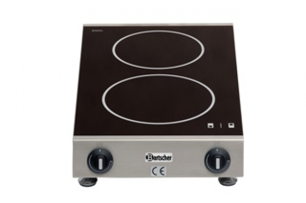 Bartscher Table top induction stove, with 2 cooking zones