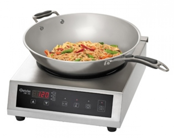 Bartscher Table Top Induction Wok Set IW 35, 340x440x125mm