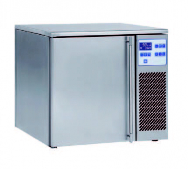 Stainless steel shock freezer, 3 x GN 2/3, 560x700x520mm