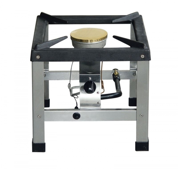 Gas stock-pot stove, 7,0 kW, 400x400x390mm