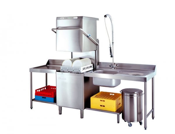 Pass-Through Dishwasher, 20 litres, 9,1 kW, 716x740x1529mm