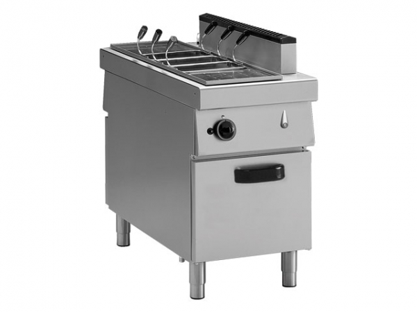 Modular Gas Pasta Cooker, 40 liters, 11,8 kW, 500x1100x850mm