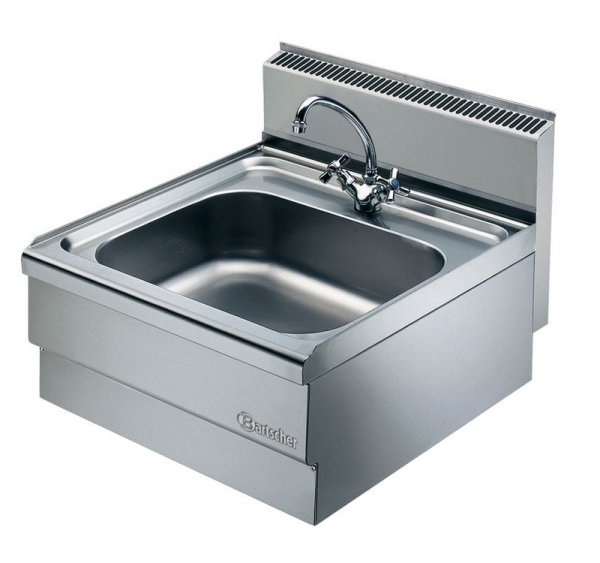 Sink, with single hole faucet 1/2, 600x650x295mm