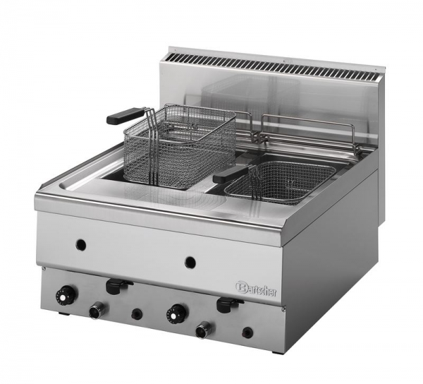 Gas deep fat fryer, 8 litres, 10,0 kW, 600x650x295mm