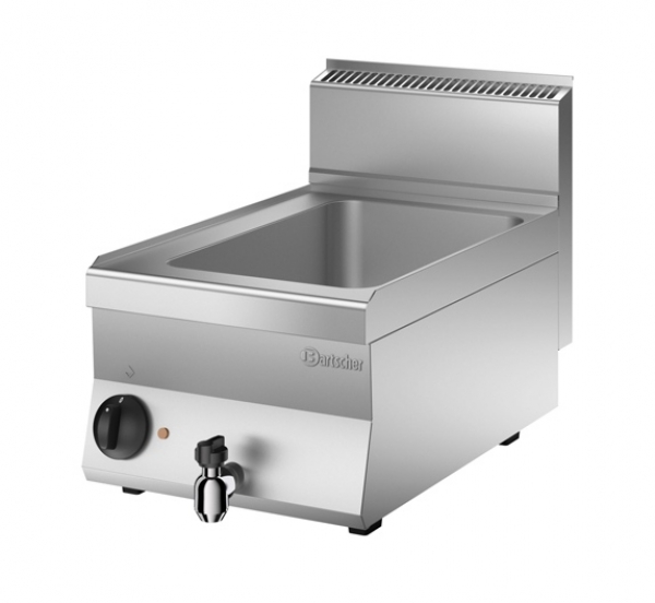 Electric bain-marie 1/1 GN, 150 mm deep, 1,0kW, 400x650x295mm