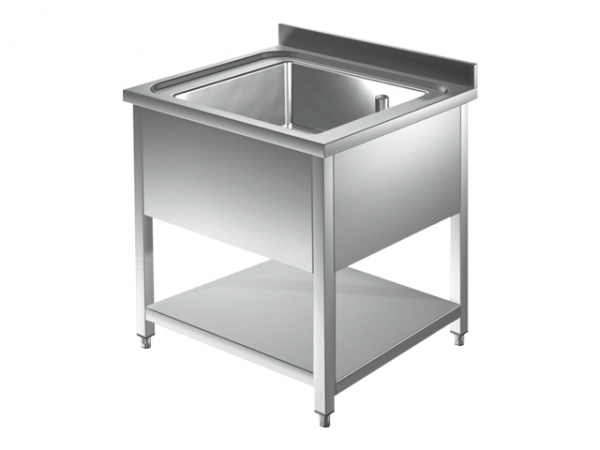 Sink, with a basin and ground floor, from 600 to 800mm, S. 700