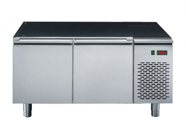 Refrigerated base, with 2 doors, 1200x630x610mm