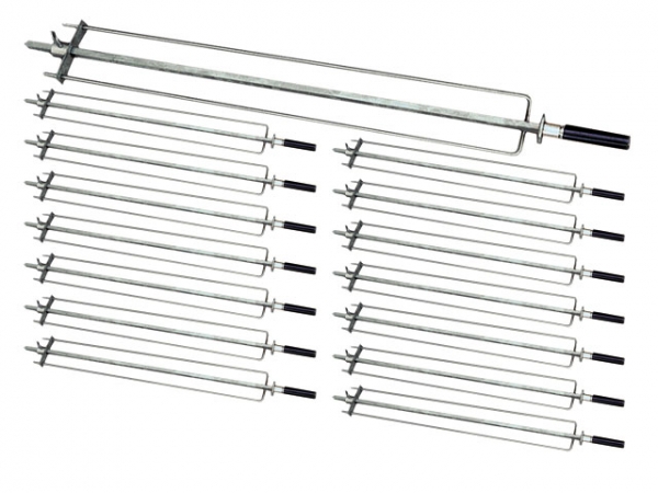 Electric-Chicken grill, 90 Chicken, 38,4 kW, 1098 x 660 x 1920mm