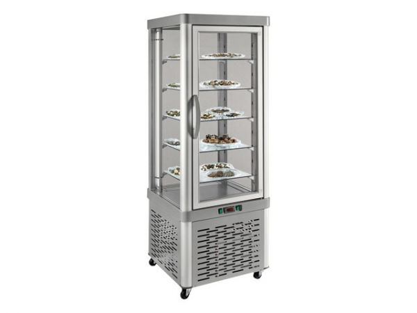 Convection Panorama Showcase, 680W, +5°C/-20°C, 640x640x1871mm