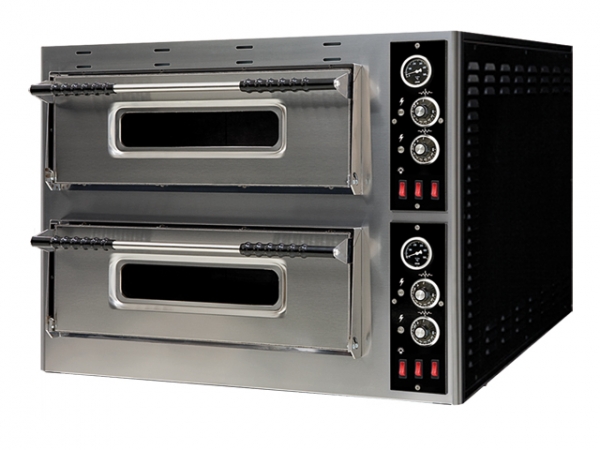 Pizza oven, for 8 pizzas Ø 33 cm, 980x930x750mm