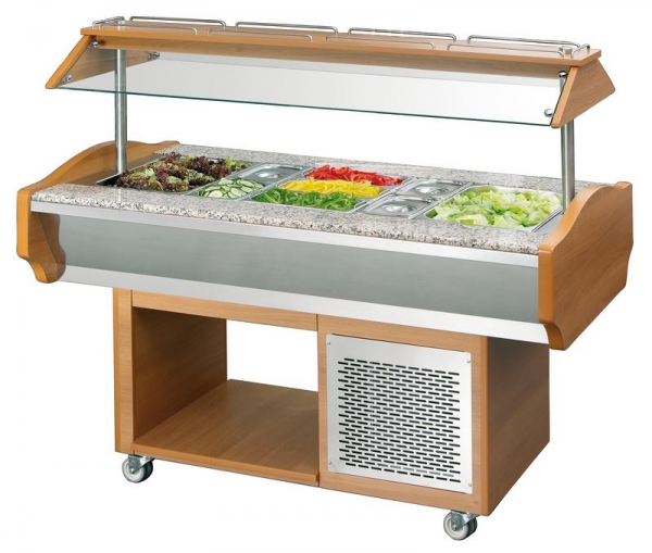 Gastro Buffet Salad Bar, GN 4x 1/1, 1520x900x1320mm