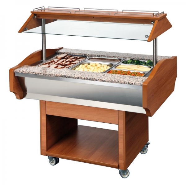 Gastro Buffet - Hot Display, GN 3x 1/1, 1190x900x1320mm