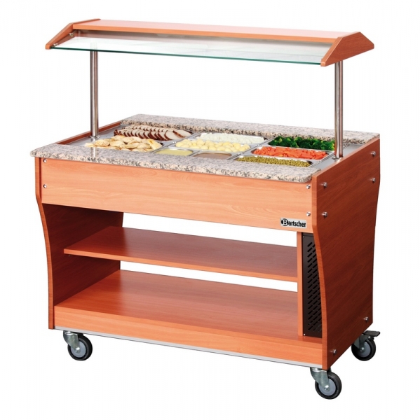 Gastro Buffet - Hot Display GN 3x1/1, 150mm deep, 1210x870x1370mm