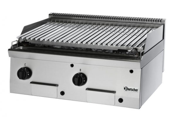 Gas lava rock grill, 14 kW, 800x600x290mm