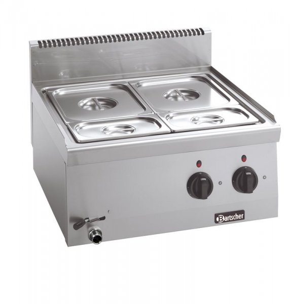 Electric bain marie, 2,8 kW, 600x600x290mm