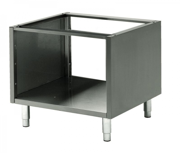 Base frame, open with intermediate shelf, 1000x550x580mm