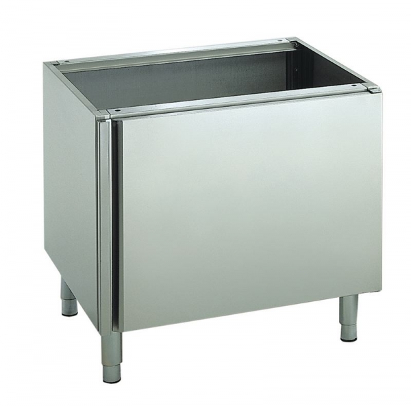 Base cabinet, with swing door and intermediate shelf, 1000x550x5