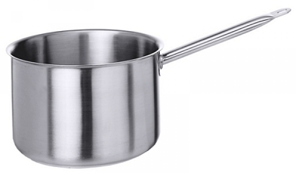 Contacto Cooking pot, satin polished, with hollow handle, 7mm sa