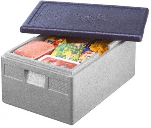 Contacto Insulated Box GN, EPP in silver grey