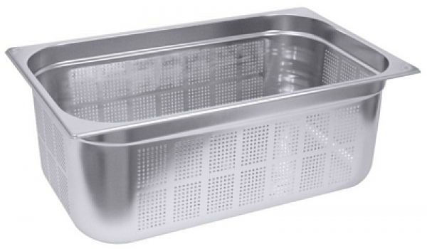 Contacto Perforated GN Containers, GN 1/2, stainless steel