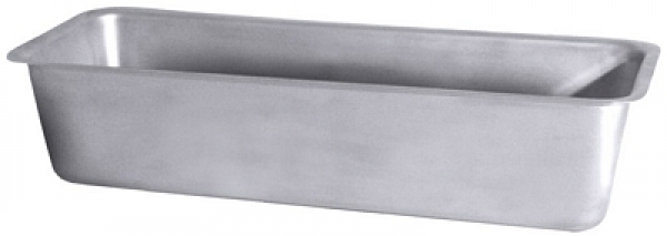 Contacto Loaf Tin, stainless steel, matt polished finish