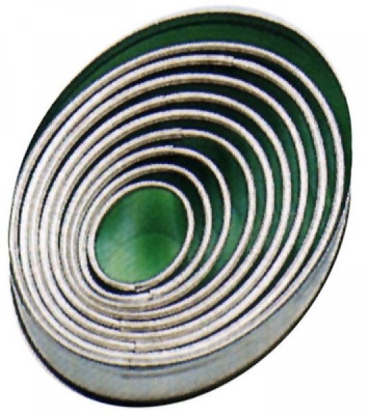 Contacto Oval Plain Cutters tin