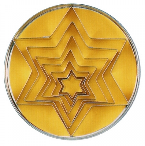Contacto Star Shaped Cutters tin