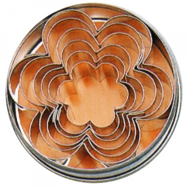 Contacto Petal Shaped Cutters tin