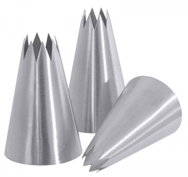 Contacto Star Piping/Pastry Tube, 18/10 stainless steel