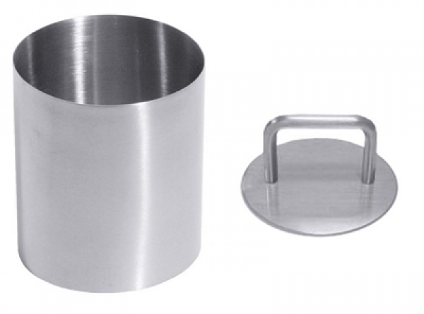 Contacto Mousse Ring 18/10 stainless steel, satin polished
