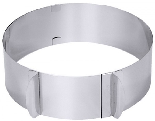 Contacto Adjustable Mousse Ring stainless steel, mirror polished