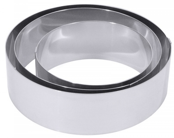 Contacto Mousse Ring stainless steel, mirror polished