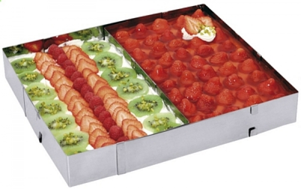 Contacto Dessert Frame 18/0 stainless steel