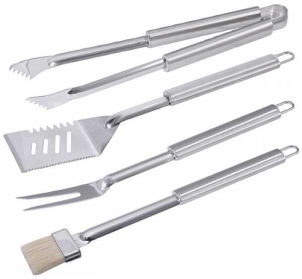 Contacto Barbecue Utensils Set stainless steel, mirror polished