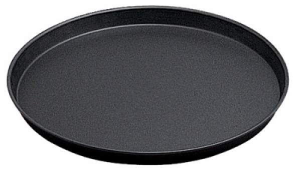 Contacto Pizza Pan blue steel, rolled edge