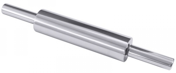 Contacto Rolling Pin all 18/10 stainless steel, mirror polished