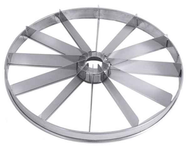 Contacto Flan Divider stainless steel, mirror polished finish