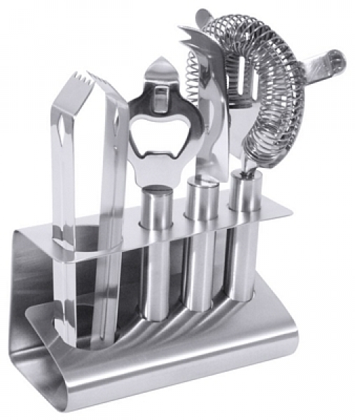 Contacto Cocktail Set 18/10 stainless steel, satin brushed