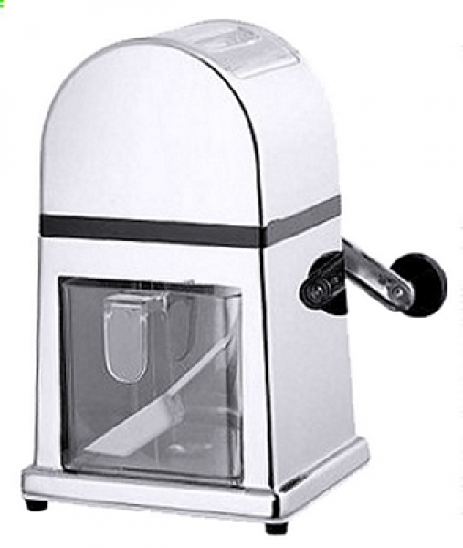 Contacto Ice Crusher chrome plated, with acrylic container