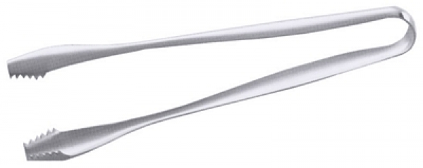 Contacto Serrated Ice Tongs 18/10 stainless steel, mirror polish