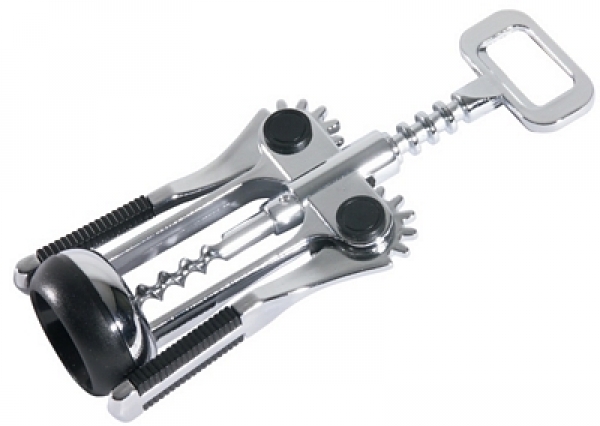 Contacto Corkscrew chrome plated brass, mirror polished