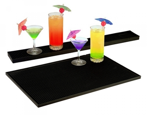 Contacto Bar Mat black rubber