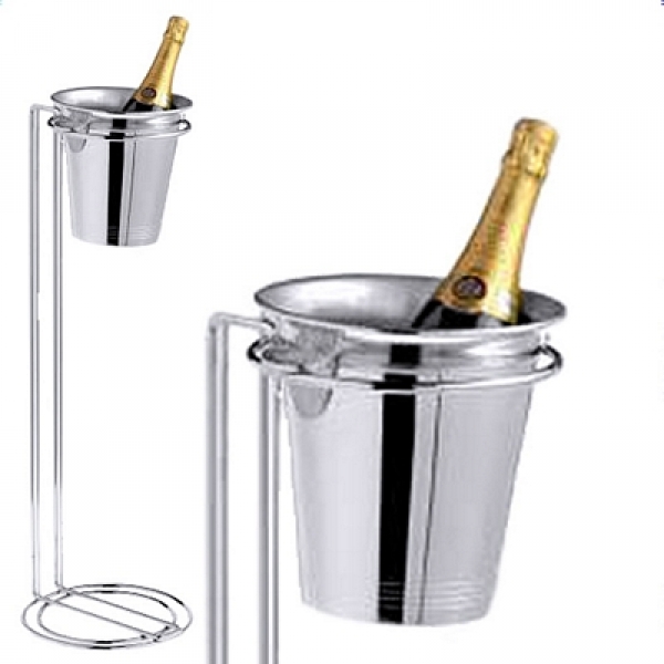 Contacto Champagne Bucket Stand 7 mm chrome plated wire